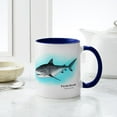 thumbnail image 6 of CafePress - Tiger Shark Mug - 11 oz Ceramic Mug - Novelty Coffee Tea Cup, 6 of 6