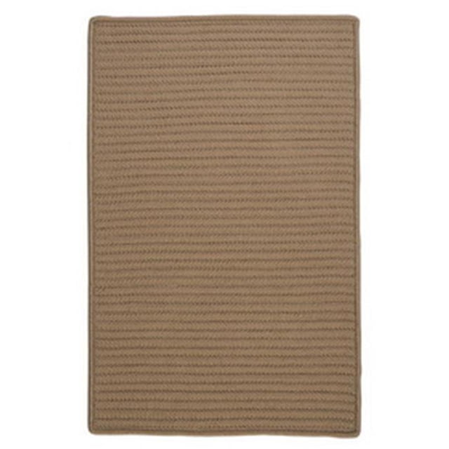 Colonial Mills Tapis H770R024X120S Simply Home Solid - Café Tostado 2 Pi. x 10 Pi. Tapis Tressé