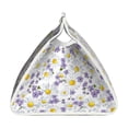 thumbnail image 3 of Lsque Daisies Flowers Printed Long Tissue Box Cover Holder, Facial Paper Organizer Dispenser,Triangle with Bottom Belt, PVC Leather Decorative Organizer, 3 of 9