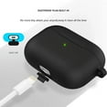 thumbnail image 3 of Silicone Earphone Case for AirPods 1/2 Cover Case Wirless Headphones Earbuds For Airpods pro2 Case with Case Bag Olive For Airpods pro2, 3 of 6