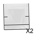 thumbnail image 1 of 2 Fundas Protectoras Para Respaldo De Silla De Peluquería, Para Oficina, Hogar, Salón, Borde Negro, 1 of 8