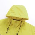 thumbnail image 2 of Veste de Ski pour Hommes, Imperméable, Manteau de Montagne Rigide, Jaune L, 2 of 6