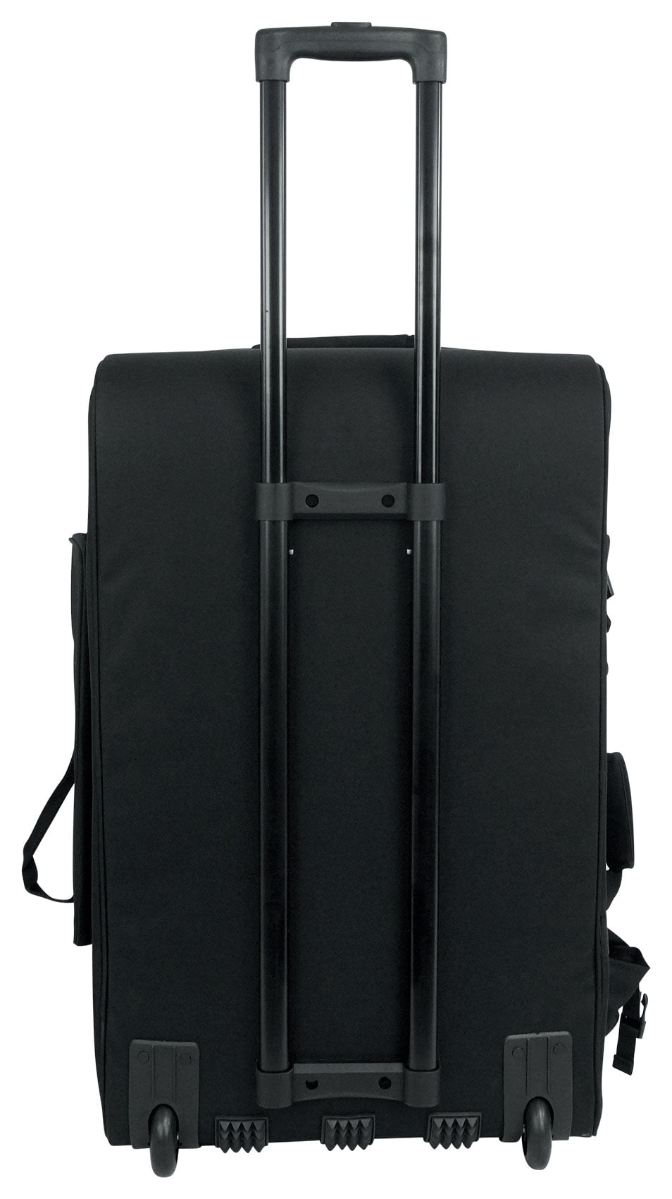 2) Rockville SB15 v2 Rolling Travel Bags+Wheels 4 Most 15" DJ PA Speakers+Stands