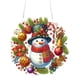 thumbnail image 2 of Colgantes Acrílico Del Arte La Pintura Diamante Muñeco Nieve Navidad Forma Especial para Pared, 2 of 6