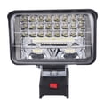 thumbnail image 2 of Luz de Trabajo lideró a Inalámbrico, Súper Brillante A Prueba de Óxido, Disipación de Calor rápido versátil 48w 6800lm Led de Viga Ancha de Inundación para el Taller Garaje Garaje, 2 of 7