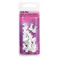 thumbnail image 2 of Hillman Fasteners 122641-N Plastic  Push  Pins  White, 2 of 2