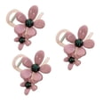 thumbnail image 2 of Pinzas rectas con forma de pico de pato y flores retro, horquilla y pinza recta con forma de pico de pato y flores retro, pinzas para el pelo elegantes con forma de pico de pato, planas y de fijación, 2 of 8