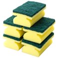 thumbnail image 1 of 5Pcs Cleaning Sponge Wipe Scrub Sponge Scrubbing for Kitchen Dishes Window Dust Remover New, 1 of 8