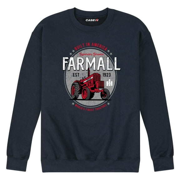 Case IH - Farmall Worlds Finest Tractor - Men's Crew Fleece Sweatshirt
