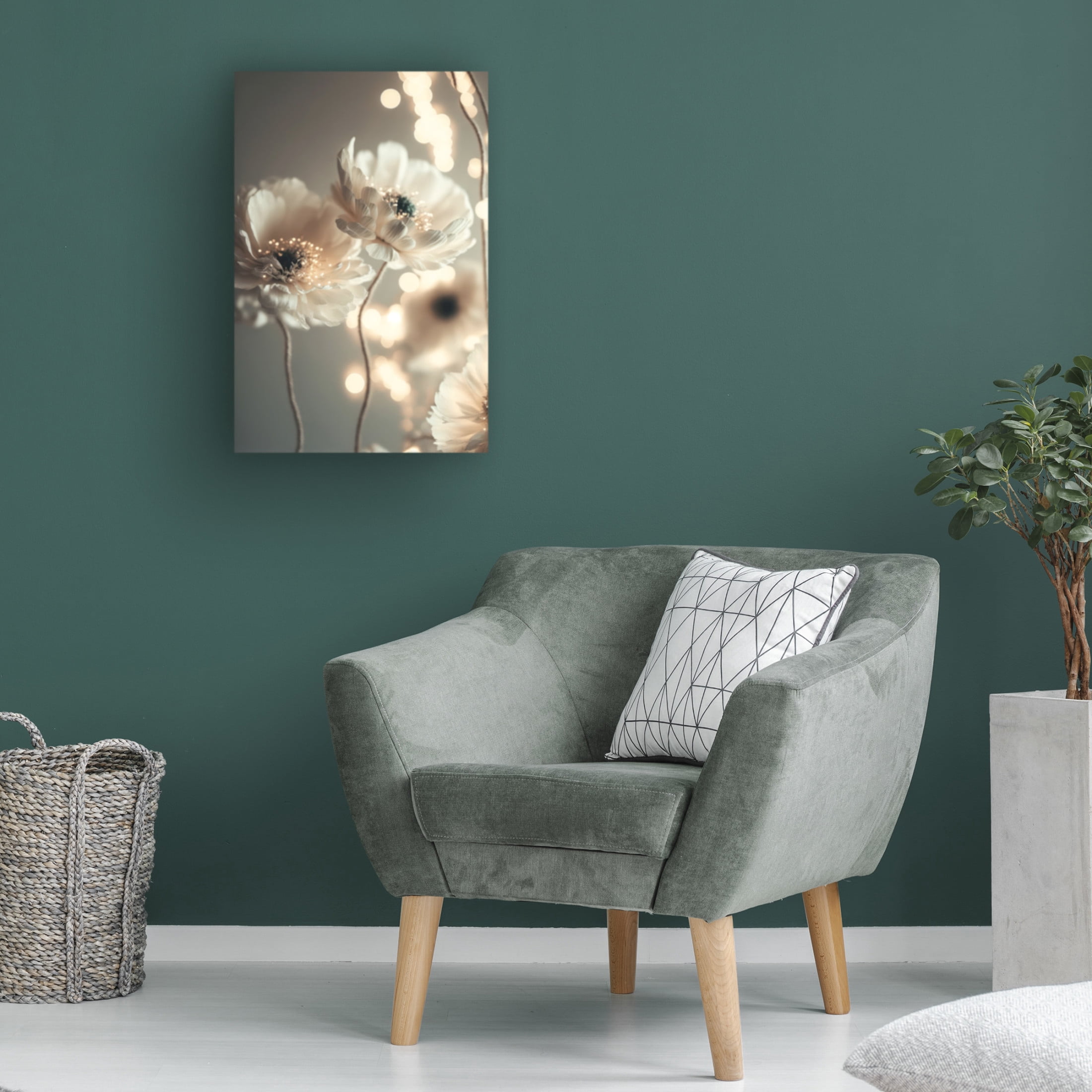 Canvas Wall Art - Treechild 'The Big Glow' Wall Art for Living Room, Bedroom, or Office D?cor by Trademark Fine Art - 16 x 24 Inches