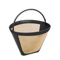 thumbnail image 6 of NRP Gold-tone #4 Cone Permanent Coffee Filter Replacement for Cuisinart Coffeemaker, Fits 8-12 Cup Old Design Models like as Krups, CRUX & MORE, 6 of 6