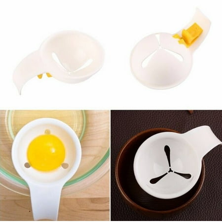 

Tepsmf Egg Separator Mini Egg White Separator With Silicone Holder Kitchen Mat