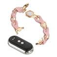 thumbnail image 2 of Correa Para Xiaomi Mi Band 8/9, Acero Inoxidable y Cuero, Resistente Al Agua, Unisex, 2 of 3