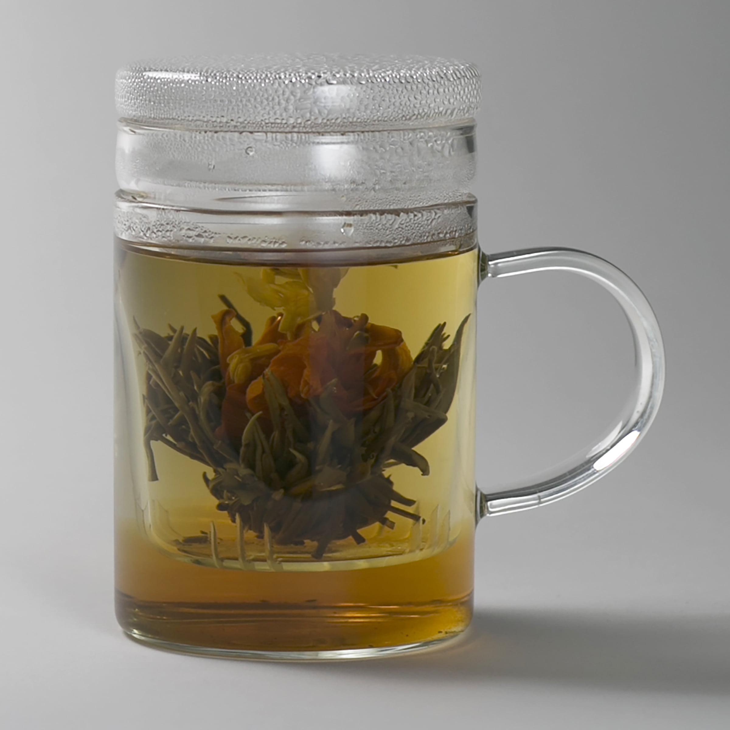 12-Ounce Primula Glass Mug with Loose Tea Infuser 