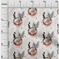 thumbnail image 2 of oneOone Georgette Viscose Brown Fabric Tropical Sewing Craft Projects Fabric Prints By Yard 42 Inch Wide-XP, 2 of 5