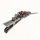 thumbnail image 5 of Pinzas de pelo de cristal de metal para mujer, pinzas de pelo de , marrón Hugo Duckbill Rhinestone Hair Clip, 5 of 7