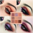 thumbnail image 4 of Pretty Comy 1pcs 9 Color/Set Long Lasting Waterproof Eye Shadow Eye Makeup Palette ComesticProfesional Matte Eyeshadow Pallete, 4 of 6