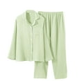 thumbnail image 4 of MEICHEN Pajamas Set for Women Womens Fuzzy Pajama Sets Warm Cozy Winter Sets Fleece Set Loose Comfy Ladies Plush Sleepwear Womens Sleepwear, 4 of 4