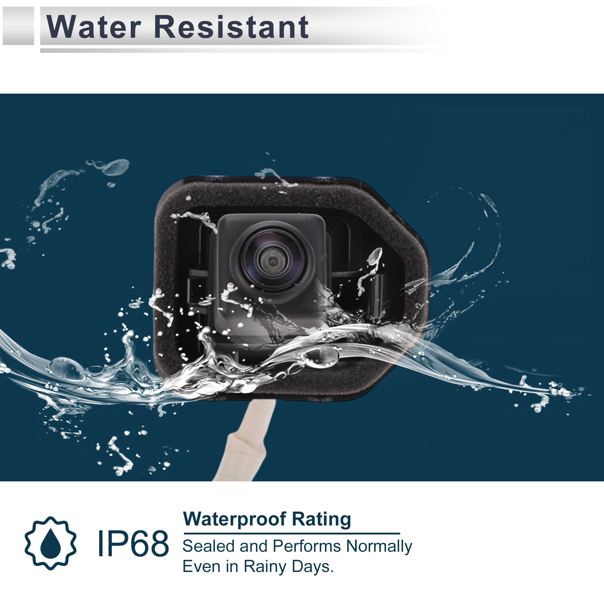Unique Bargains License Plate Rear Camera for Nissan Altima 2013 Park Assist Rear Camera