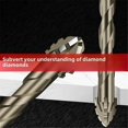 thumbnail image 3 of Four-Flute Sawtooth Eccentric Drill Bit, 3 of 5