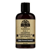 Okay 3 In 1 Men Shampoo Conditioner Treatment, 8 Oz