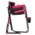 thumbnail image 5 of GCI Outdoor Freestyle Rocker Folding Rocking Camping Chair with Cup Holder, Pink Shockwave, 5 of 11