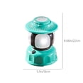 thumbnail image 3 of Rechargeable Bubble Lamp Blaster Maker Night Light Children Fun Toy Camping Equipment Outdoor Party Activity Lighting Green Green, 3 of 9