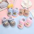 thumbnail image 4 of Baby Walking Shoes With Anti Slip Cow Tendon Soles And Single Shoes Pink 4-7M, 4 of 6