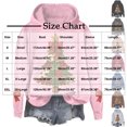 thumbnail image 3 of Womens Hooded Sweatshirts Xmas Tree Printed Loose Festive Christmas Hoodies Long Sleeve Graphic Pullover Tops (L, Gray), 3 of 4