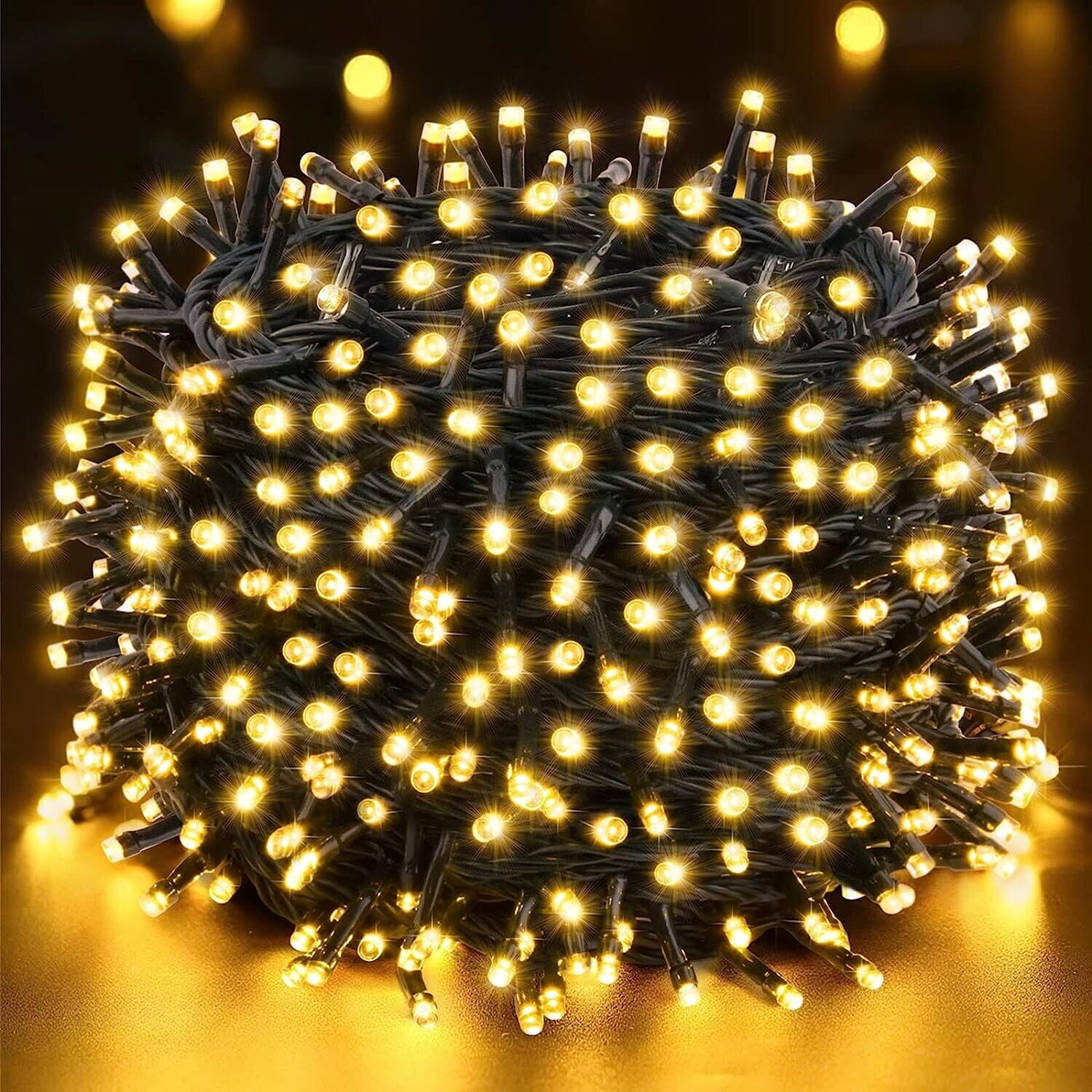 300 LED Warm White Christmas String Lights Indoor/Outdoor PlugIn