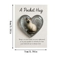 thumbnail image 2 of Hometravel Memorial Pocket Token, Keepsake Remembrance Accessory for Pet Loss, Comforting Souvenir for Personal Remembrance, Quiet Reflection, 2 of 4