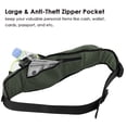 thumbnail image 3 of Sports Waist Pack Bag Running Belt Fanny Pack with Water Bottle Holder for Men Women Outdoors Walking Running, Fit 6.5 inch Smartphones, 3 of 9