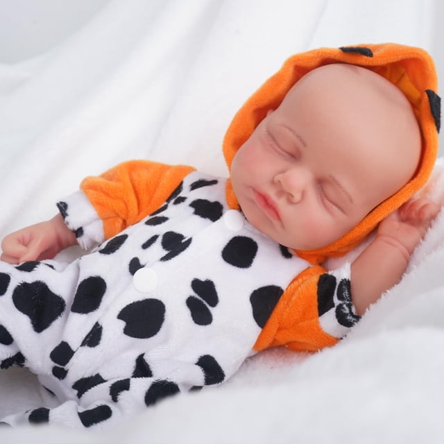 Reborn Doll YaluoQian, totalmente de silicona, realista, reducción de 1:1