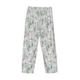 thumbnail image 6 of Balery white Moose winter tree print Men's Pajama Pants,Ultra Lightweight Pjs,Lounge Pant-Medium, 6 of 9