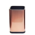 thumbnail image 1 of Cubo de almacenamiento de utensilios de cocina de acero inoxidable, accesorios de cocina, cuchillo, cuchara, espátula, recipiente de drenaje, bote de secado de oro rosa, color S01, 1 of 4