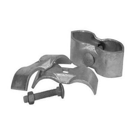 

2Pc YardGard 4.75 in. L Galvanized Silver Steel Panel Clamp Set 1 pk