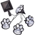 thumbnail image 1 of ER Guirnalda De Luz Solar Led Patas De Perro 4 Leds Cable Negro Solar Al Aire Libre oso de fresa Electrónica, 1 of 5