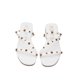 thumbnail image 2 of Sandalias Mujer Piso Estoperoles Cómodas Monday 29 blanco 23 MONDAY 29 1005, 2 of 4