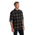 thumbnail image 5 of Frontier Threads Men's Long Sleeve Button Down Traditional Plaid Flannel, 5 of 5