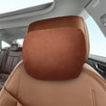 thumbnail image 1 of Almohada universal para reposacabezas de coche | Cojín ergonómico para el cuello | Tejido de lino y algodón para todo tipo de clima | Diseño de doble correa para conductor y pasajero | 30 x 19 x 7,5, 1 of 7