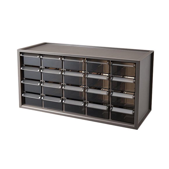 Craft Cabinet 20 Drawer Case Multifunctional Space Saving Orderly Drawer Has Handle Office Supplies Lockers for Desk Stationery