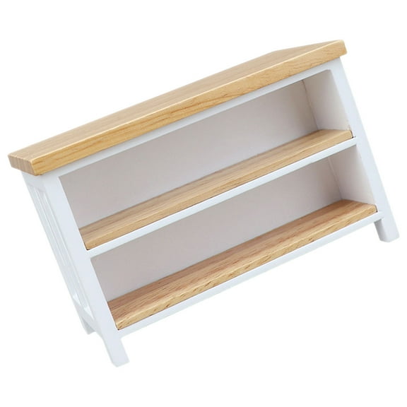 Dollhouse Miniature Wood Furniture Model Tiny House Desk Decoration Sturdy Room Mini Desk Model