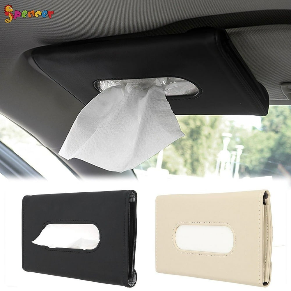 Spencer Car Auto Accessories Sun Visor Tissue Holder Hanging Paper