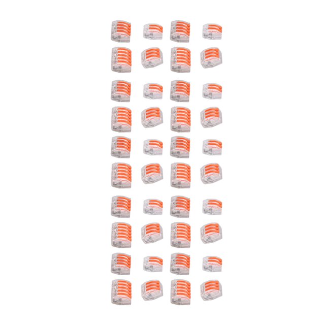 Bloque De Terminales De Empalme Rápido, Aislamiento 250V 32A Bronce Y PC Conector De Cable Compacto Ignífugo Para Cableado Eléctrico ANGGREK Otros