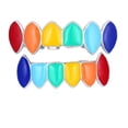 thumbnail image 1 of Gorra de Parrilla Dentada Chapada en 18 K Yuyangstore parrilla de dientes superior inferior, 1 of 8