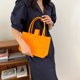 thumbnail image 4 of Sywqhk Bolso De Mano Para Mujer, Organizador De Viaje Portátil De Fieltro, Bolso De Hombro Cosmético (Naranja) Sywqhk Para estrenar, 4 of 9
