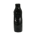 thumbnail image 3 of Sagebrook Home Modern Abstract Omix Black Solid Mosaic Vase, 3 of 10