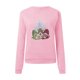 thumbnail image 2 of Gibobby Jersey de forro polar de Navidad Impresión100% algodón puro Negro Liso en blanco Camiseta de manga corta Unisex para hombres y mujeres (Rosa, M), 2 of 4