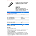 thumbnail image 2 of Rear Shock Absorber Set - Compatible with 2002 - 2014 Cadillac Escalade 2003 2004 2005 2006 2007 2008 2009 2010 2011 2012 2013, 2 of 2