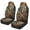 Bear Camo Hunting, variant on XYZCANDO Camo Forest Car Seat Covers Front Seats Nonslip Deer Auto Interior Accessories 2 Pcs Set Stretch Polyester Fabric Cover Automobile Front Seat Covers for Cars SUV Sedans